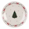 Porcelánový dezertní talíř TRADITIONAL CHRISTMAS HARMONY Ø 20×2 cm - fotografie 1
