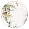 Porcelánový jídelní talíř TROPICAL BIRDS Ø 26 × 2 cm - fotografie 1