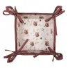 Košík na pečivo TINY SQUIRREL TALES 35×35×8 cm - fotografie 2