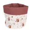 Košík na pečivo TINY SQUIRREL TALES Ø 15×16 cm - fotografie 1