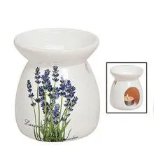 Keramická aromalampa LAVENDER FIELD 9*11*9 cm