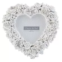 Rámeček na fotku ROSES HEART 16*2*16/10*10 cm