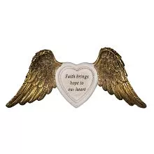 Nástěnná dekorace WINGS 24*2*10 cm