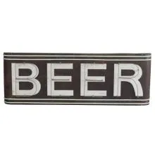 Nástěnná dekorace BEER  87*30 cm