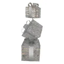 Christmas Decoration with LED Lighting Gift 25x25x97 cm / 3x 50927