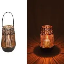 Lucerna do interiéru BLACK GOLD 22x24x22 cm