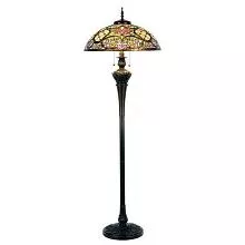 Stojací lampa Tiffany FLOWERS Ø 55*150 cm E27/max 3*60W