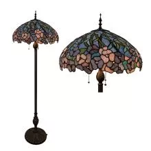 Stojací lampa Tiffany Ø 51x165 cm E27/max 3x60W
