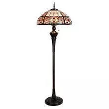 Stojací lampa Tiffany ROSE Ø 57*166 cm E27/max 3*60W