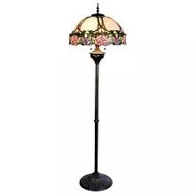 Stojací lampa Tiffany ROSE Ø 50*164 cm E27/max 3*60W