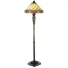 Stojací lampa Tiffany VINTAGE NIGHT Ø 46*168 cm E27/max 2*60W