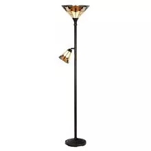 Stojací lampa Tiffany ART LOUIS Ø 30*178 cm E27/max 1*100W E14/max 1*25W