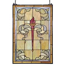 Tiffany panel závěsný 50*1*78 cm