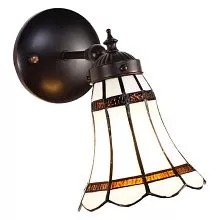 Nástěnná lampa Tiffany BRIGHT WINTER 17*12*23 cm E14/max 1*25W