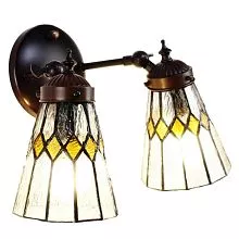 Nástěnná lampa Tiffany VINTAGE STREET 30*23*23 cm E14/max 2*25W