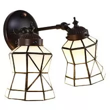 Nástěnná lampa Tiffany THUNDER 30*23*23 cm E14/max 2*25W
