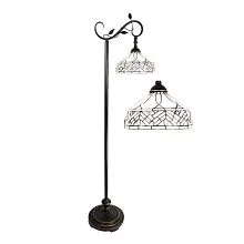 Stojací lampa Tiffany ART DECO 36*25*152 cm E27/max 1*60W