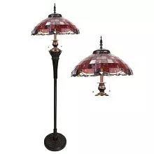 Stojací lampa Tiffany Ø 51*166 cm E27/max 3*60W
