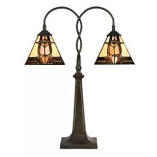 Stolní lampa Tiffany GEOMETRICAL GRACE 48x66 cm E27/max 2x40W