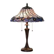 Stolní lampa Tiffany Ø 40x60 cm E27/max 2x60W