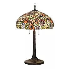 Stolní lampa Tiffany Ø 46x72 cm E27/max 3x60W