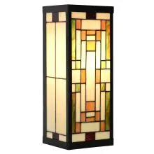 Nástěnná lampa Tiffany 14x16x40 cm E27/max 1x100W