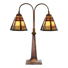 Stolní lampa Tiffany 48x19x64 cm E27/max 2x60W