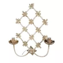 Nástěnná kovová lampa 43x16x55 cm E14 /max 2x25W