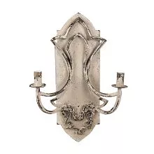 Nástěnná kovová lampa 41x17x60 cm E14/max 2x25W