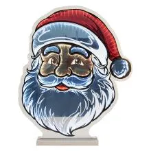 Vánoční zrcadlová lampa Infinity SANTA CLAUS 48x8x57 cm