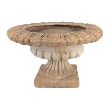 Květináč na stopce z magnesia oxide