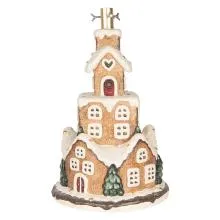 Stojan na vánoční stromek GINGERBREAD HOUSE Ø 35x57 cm