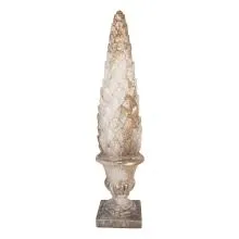 Dekorativní figurka ve tvaru stromku v květináči Ø 14×60 cm