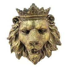 Nástěnná dekorace LION HEAD 57*28*63 cm
