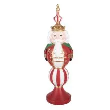 Vánoční dekorace s LED osvětlením NUTCRACKER LED 17x16x57 / 3xAA
