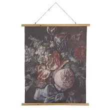 Nástěnný gobelín FLOWERS 80*2*100 cm