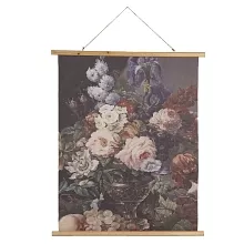 Nástěnný gobelín FLOWERS 80*2*100 cm