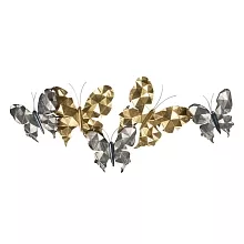 Nástěnná dekorace BUTTERFLIES 124*6*51 cm