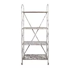 Kovový regál 76x47x177 cm