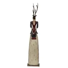 Dekorativní figurka jelení lady 17x10x86 cm