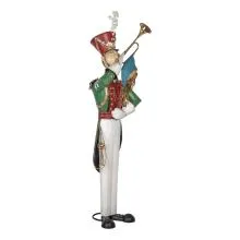 Dekorativní figurka Louskáčka s trumpetou 65x71x218 cm