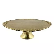 Dekorativní stojánek na dort GOLD Ø 32*10 cm