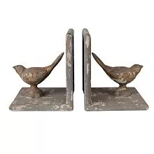 Levá a pravá zarážka na knihy BIRDS 26x15x16 cm
