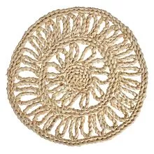 Slaměné prostírání Ø 30x1 cm