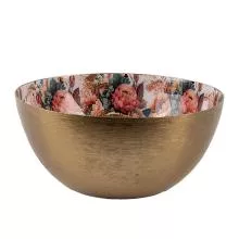 Kovový svícen nebo miska BLOOM & GRACE Ø 14x6 cm