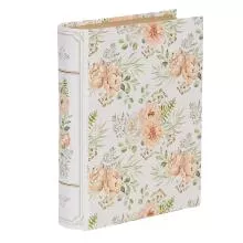 Kartonový úložný box BOOK FLOWERS