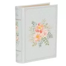 Kartonový úložný box BOOK FLOWERS 17x14x5 cm