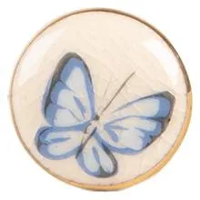 Keramická nábytková úchytka BUTTERFLY Ø 3x3 cm / S3 cm
