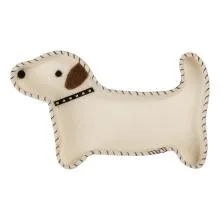 Dekorativní filcová miska DOG 20x13x3 cm