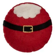 Dekorativní filcová miska SANTA CLAUS Ø 18x4 cm